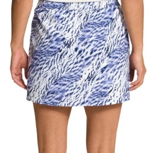 THE NORTH FACE Never Stop Wearing SKORT Women's XXL Blue Print NWT Animal Print - Picture 5 of 6